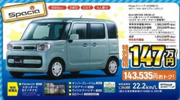 合同商談会★お得な岡トクワンプライス車　スペーシア